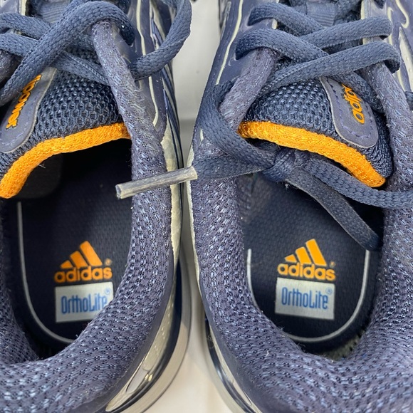 ADIDAS Barricade**Navy Sneakers US 2.5Y and 3Y $90 - Picture 2 of 5